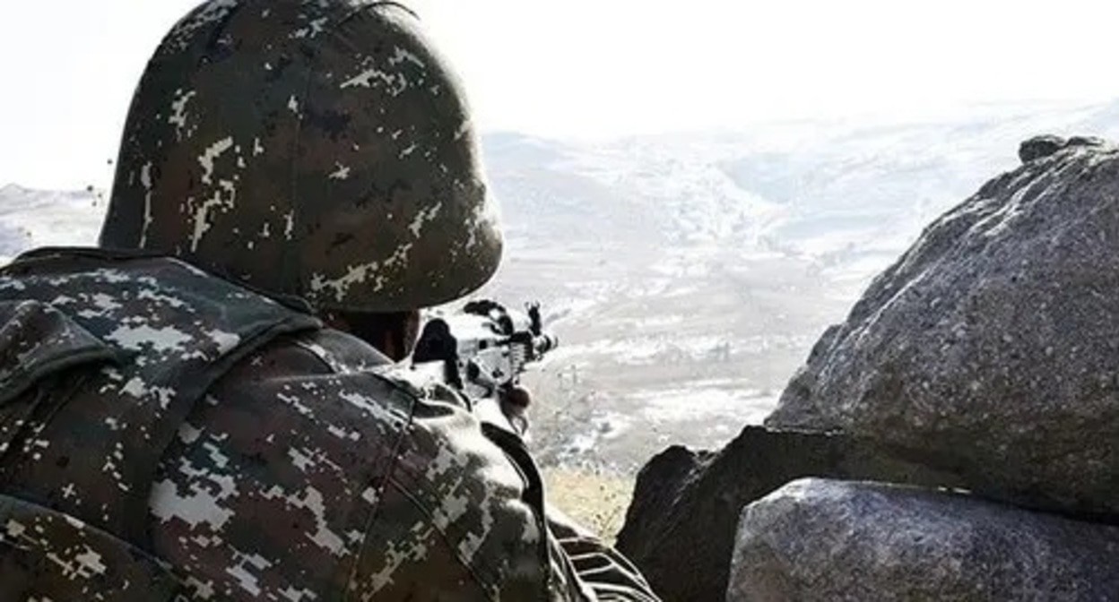 Armenian serviceman. Photo: press service of the Ministry of Defence of Armenia, http://www.mil.am