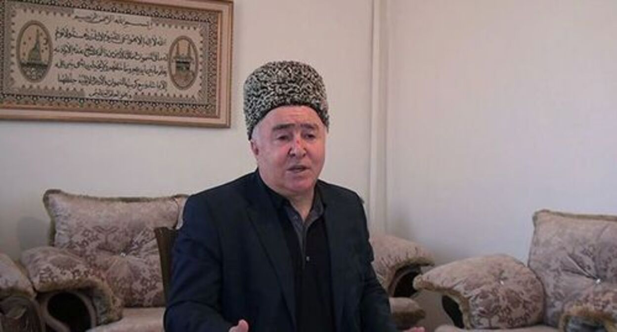 Sarazhdin Sultygov. Photo: Buro Magas https://www.youtube.com/watch?v=gmr8dHSFN9o