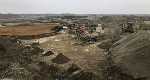 Quarries in the Kizilyurt District of Dagestan. Photo by the All-Russian Popular Front (known as ONF)