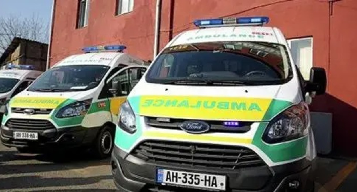 Ambulance in Tbilisi. Photo: official website of the Mayoralty of Tbilisi