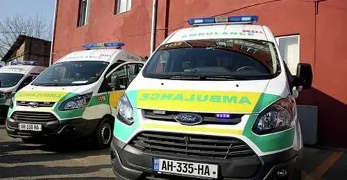 Ambulance in Tbilisi. Photo: official website of the Mayoralty of Tbilisi