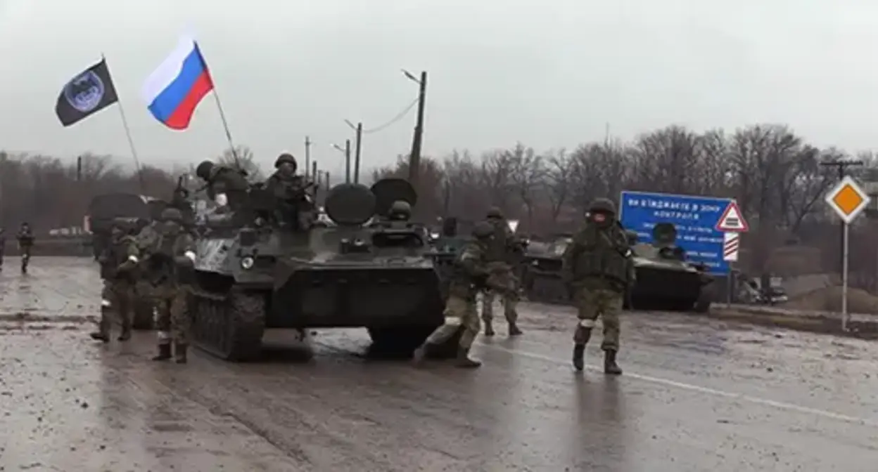 Russian military during the special military operation in Ukraine. Photo by the press service of the Russian Ministry of Defence