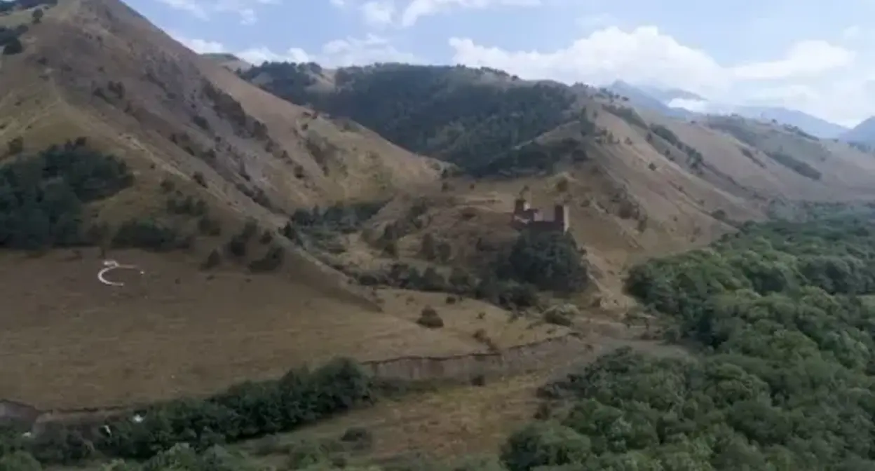 The "Erzi" nature reserve. Screenshot of the video https://www.youtube.com/watch?v=FAWdOFjPpkc