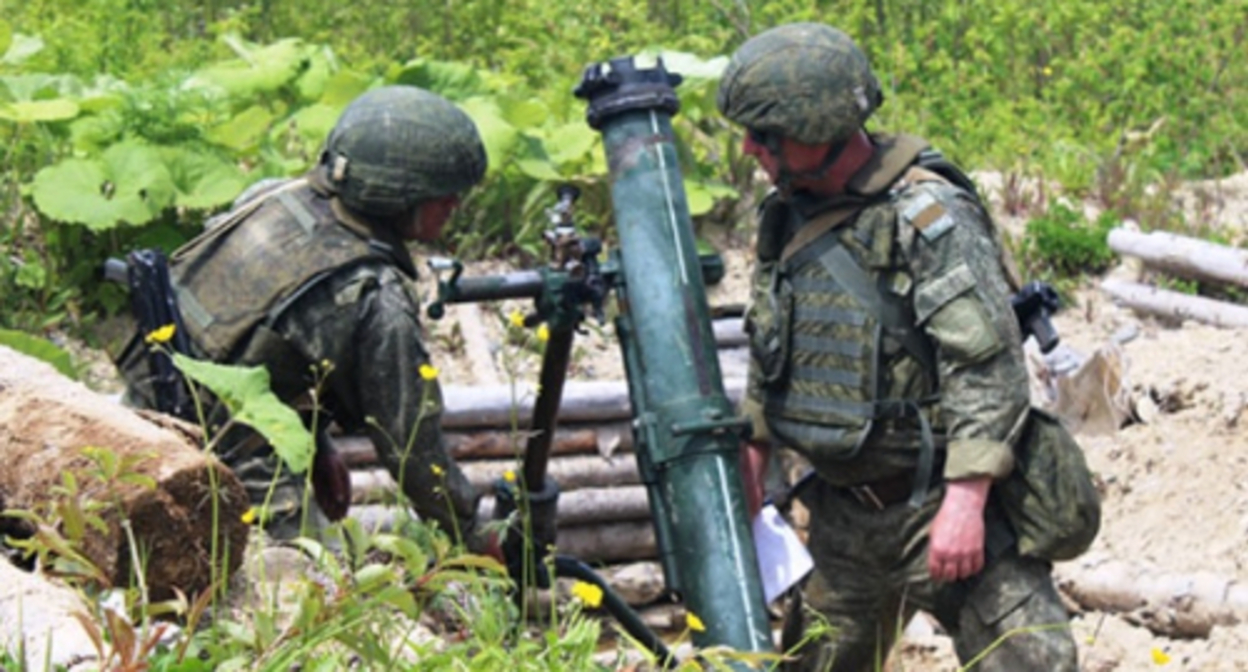 Russian military servicemen. Photo: Ministry of Defence of Russia https://structure.mil.ru/structure/forces/ground/news/more.htm?id=12429592@egNews