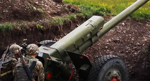 Armenian military servicemen. Screenshot: https://www.mil.am/ru/news/10902