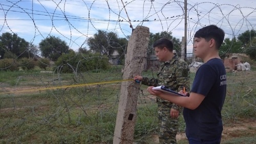 The site of the inmates' attack on the staff of the high security colony in Kalmykia. Photo by the press service www.anti-corruption.news