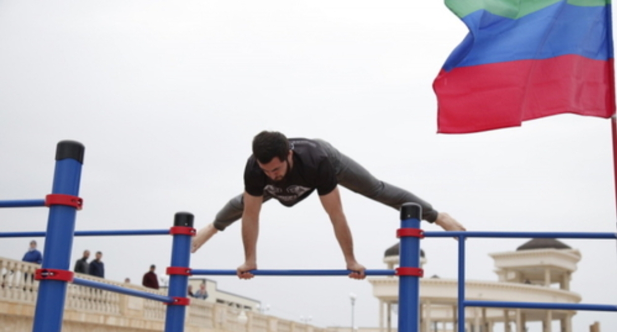 Workout in Makhachkala. Photo: RIA Dagestan