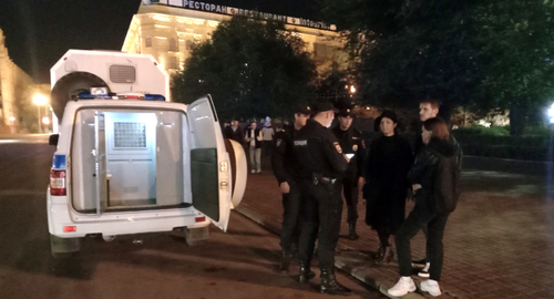 A rally in Volgograd on September 21, 2022. Photo by Vyacheslav Yaschenko for the "Caucasian Knot"