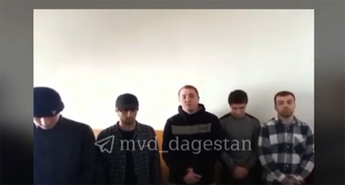 The Dagestani comedians'  apology. Screenshot of the video https://www.youtube.com/watch?v=K4QnSy5qbXs