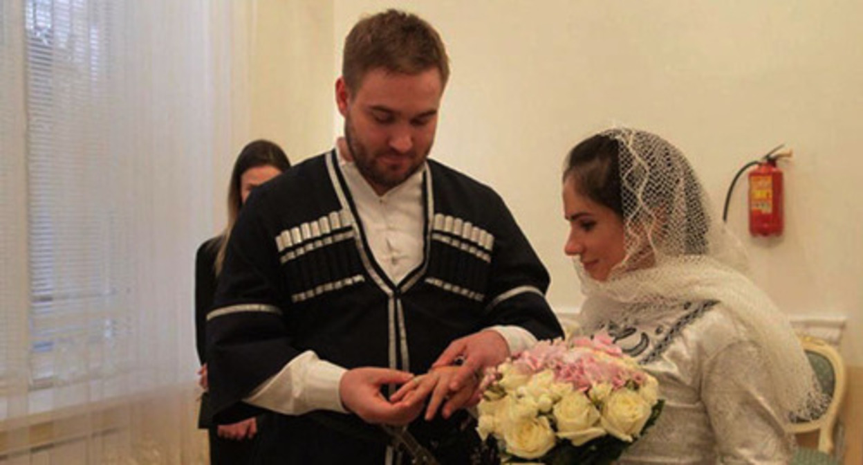 A Chechen wedding. Photo: Grozny Inform https://www.grozny-inform.ru/news/society/116927/"