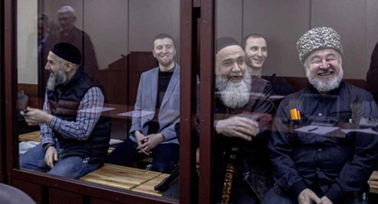 The state defenders in the "Ingush case." Photo: SagovSAID00650 https://ru.wikipedia.org