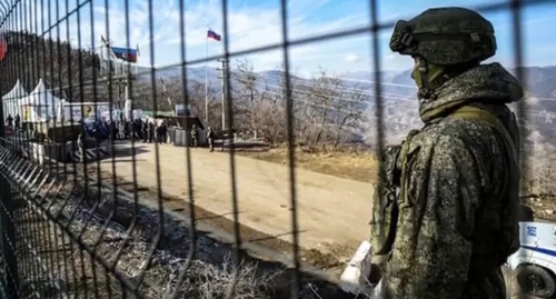 Blockade of the Lachin Corridor. Photo by Alvard Grigoryan for the "Caucasian Knot"