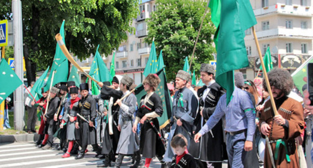 The Circassian Day of Mourning. Nalchik, May 21, 2016. Photo by Lyudmila Maratova for the "Caucasian Knot"