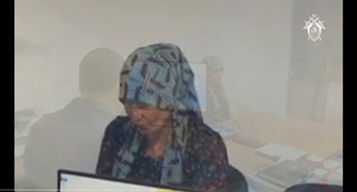 Investigation of a criminal case in connection with the torture of a patient in the Republican Psychoneurological Dispensary in Dagestan. Screenshot of the video https://t.me/sledcom_press/7764