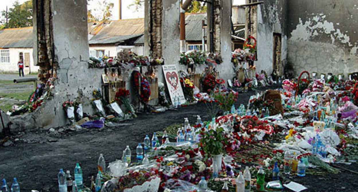 School No. 1 in Beslan. Photo from the website http://bbratstvo.com