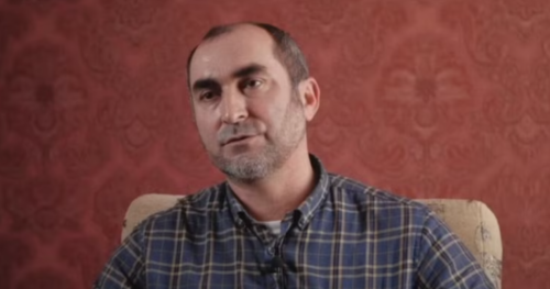 Magomed Alamov. Photo: screenshot of the "Fathers and Sons" film by the "Team against Torture"