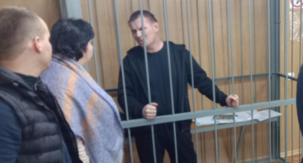 Igor Nagavkin at trial. Photo by Vyacheslav Yaschenko for the "Caucasian Knot"