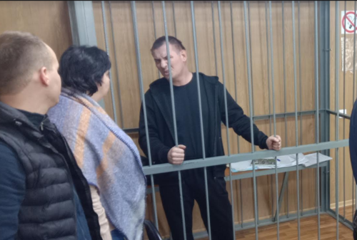 Igor Nagavkin at trial. Photo by Vyacheslav Yaschenko for the "Caucasian Knot"