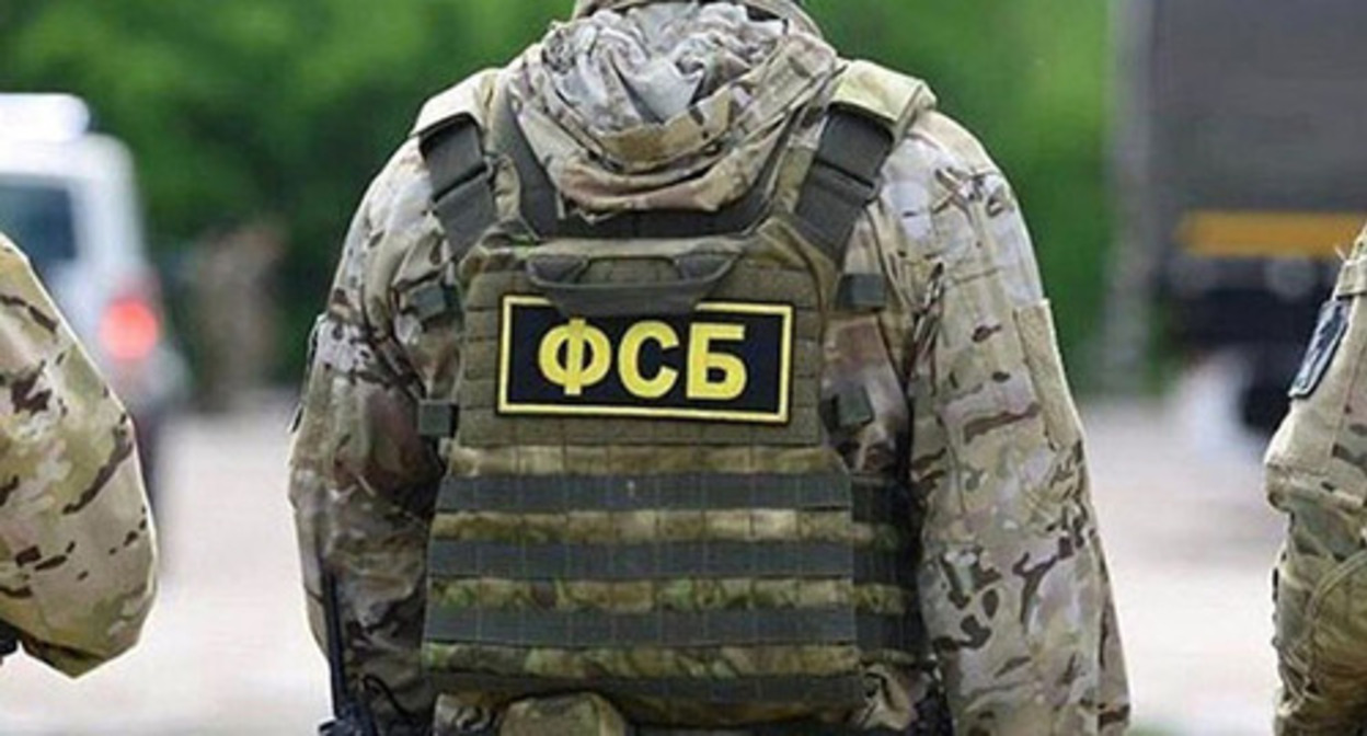 A FSB agent. Photo: https://report.az