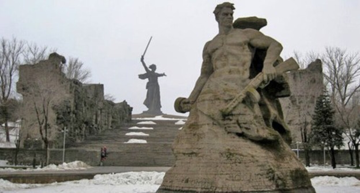 The Mamayev Kurgan in Volgograd. Photo by Vyacheslav Yaschenko for the "Caucasian Knot"