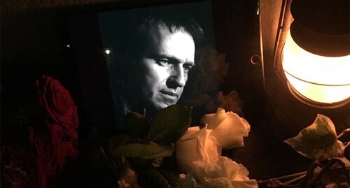 “The Alexei Navalny* memorial” in Sochi. Photo courtesy of a local activist