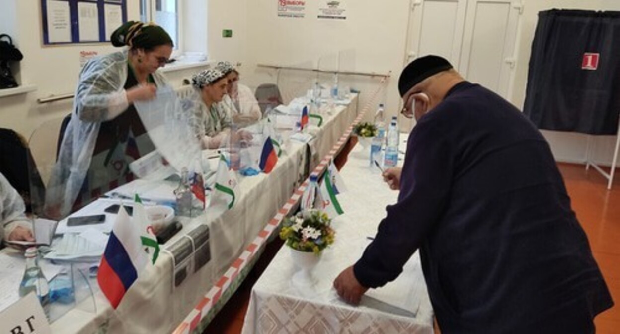 Election voting. Photo by the "Caucasian Knot"