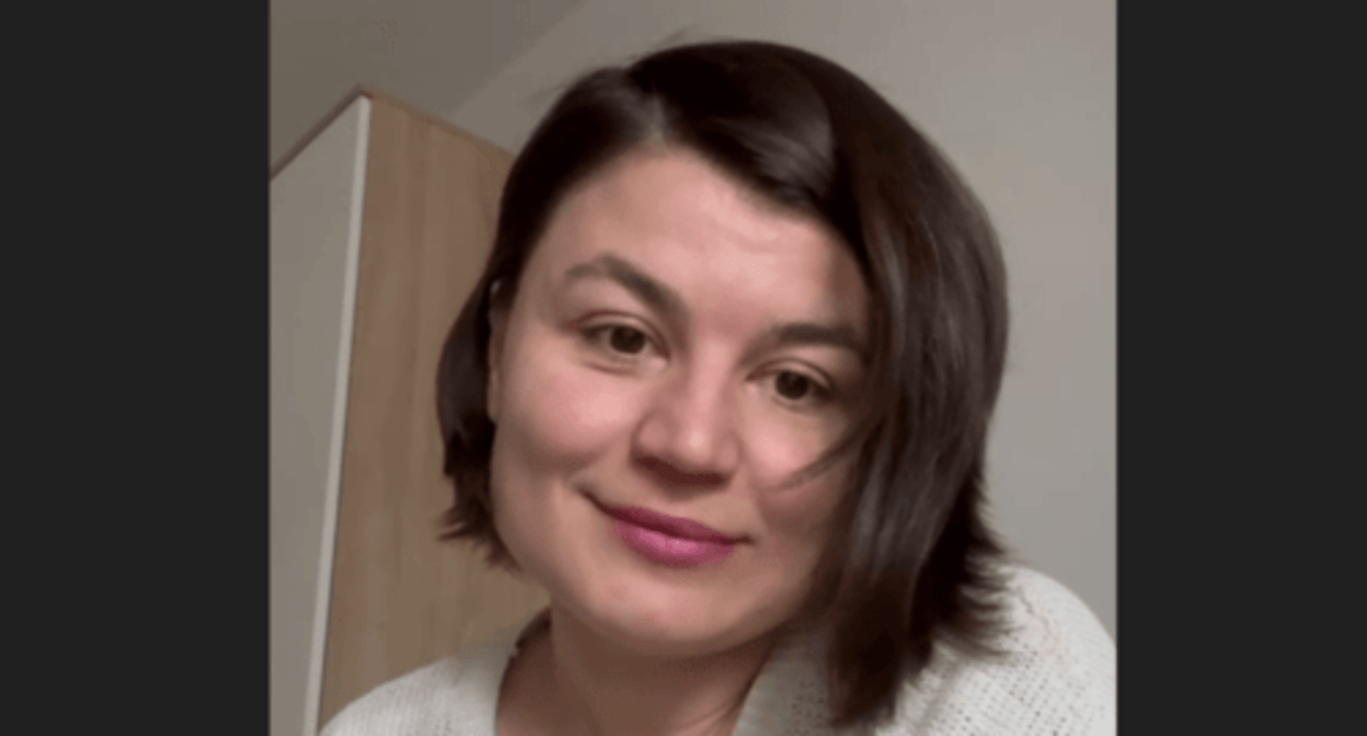 Zalina Marshenkulova. Screenshot of the video posted on the Telegram channel "Zhenskaya Vlast" (Women's Power) on March 8, 2024 https://t.me/vlast_Zh/12208