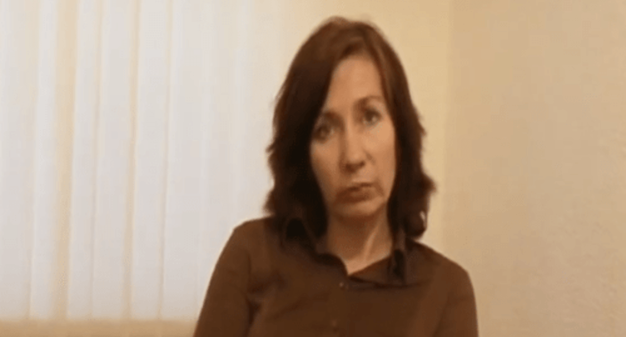 Natalia Estemirova. Screenshot of a video by the "Caucasian Knot" https://www.youtube.com/watch?v=ux_rhGKHGHQ&amp;t=208s