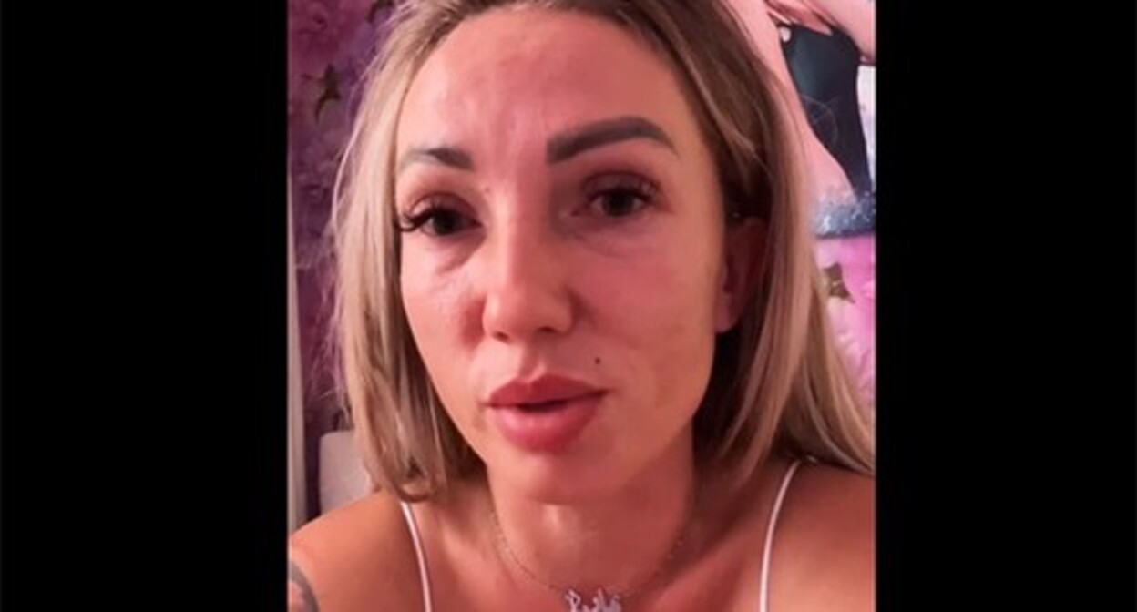 Maria Borzova. Screenshot of a video posted in the "VKontakte" social network https://vk.com/chitinsik?from=search&amp;z=video114962837_456243573%2Fpl_wall_114962837