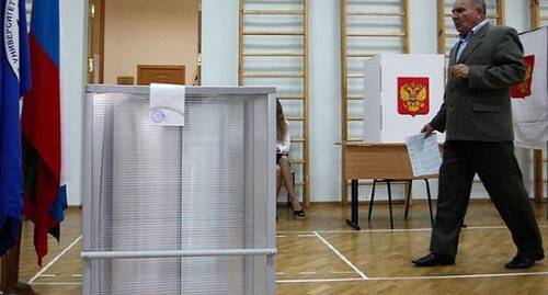 A polling station. Photo: Vlad Alexandrov, Yuga.ru