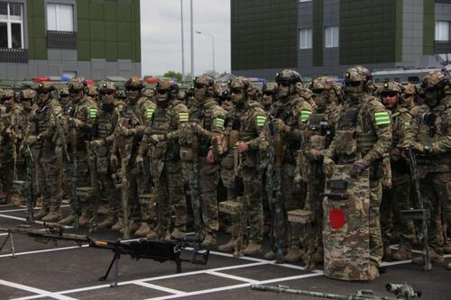 Fighters of the "Akhmat" Chechen special unit. Photo: Grozny Inform https://www.grozny-inform.ru/