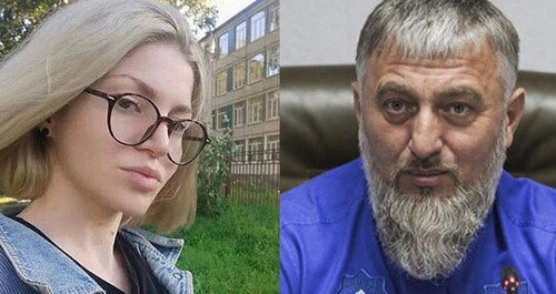 Seda Suleimanova and Adam Delimkhanov. Collage by the "Caucasian Knot". Photos: https://chechnya.gov.ru/ https://ru.wikipedia.org/