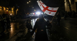 Protests in Tbilisi. Photo by Aziz Karimov for the "Caucasian Knot".