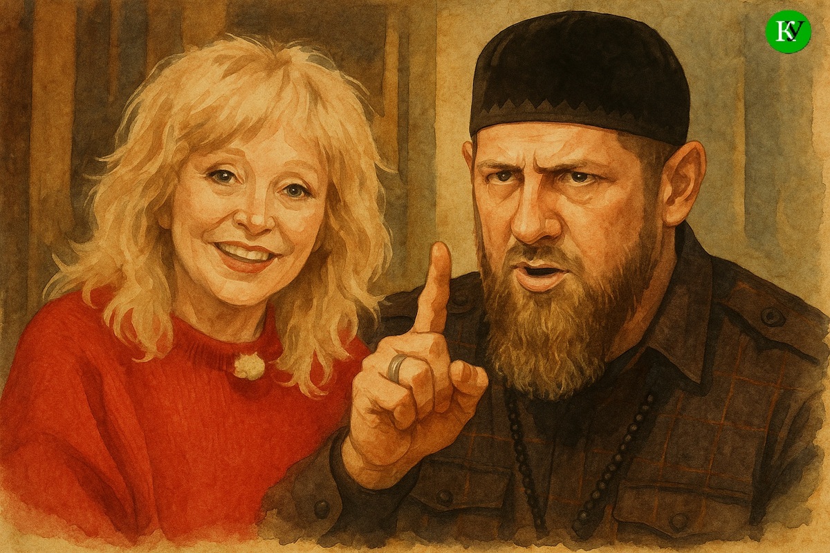 Pugacheva and Kadyrov. Illustration created by "Caucasian Knot" with the help of AI Pugacheva and Kadyrov. Illustration created by "Caucasian Knot" with the help of AI
