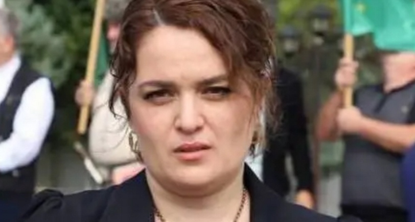 Larisa Tuptsokova. Screenshot from Circassian Media / YouTube Larisa Tuptsokova. Screenshot from Circassian Media / YouTube