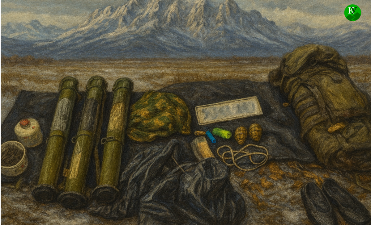 The recovered weapon. Illustration created by the "Caucasian Knot" using AI in the Copilot program. The recovered weapon. Illustration created by the "Caucasian Knot" using AI in the Copilot program.