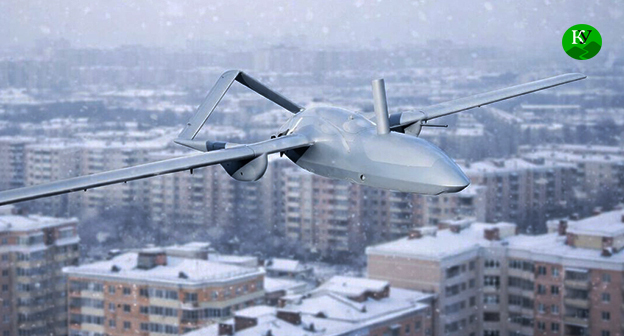 A drone over the city. Illustration created by the "Caucasian Knot" using AI in the Copilot program. A drone over the city. Illustration created by the "Caucasian Knot" using AI in the Copilot program.