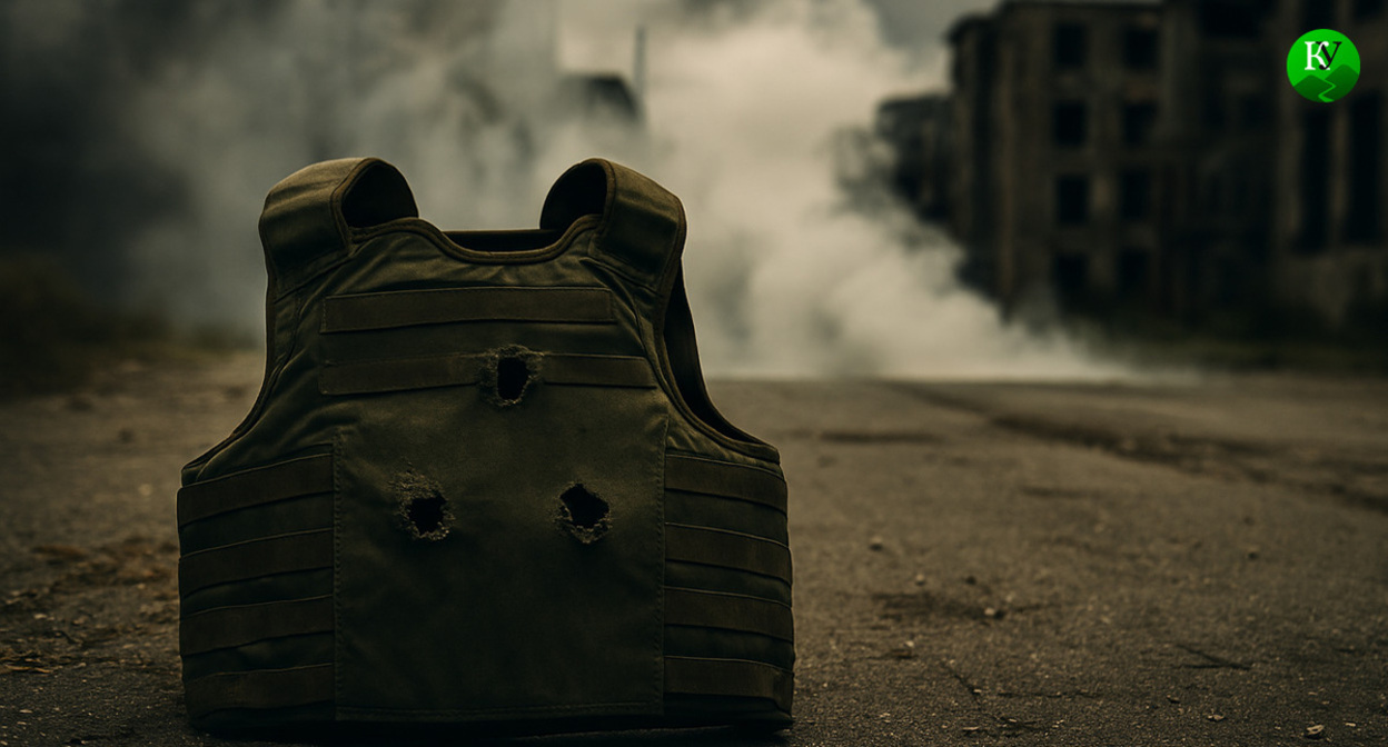 Bulletproof vest. Illustration created by the "Caucasian Knot" using AI in the Copilot program. Bulletproof vest. Illustration created by the "Caucasian Knot" using AI in the Copilot program.