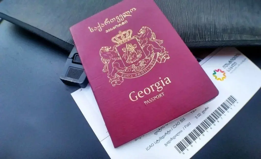 Georgian passport. Photo: News Georgia https://www.newsgeorgia.ge/ Georgian passport. Photo: News Georgia https://www.newsgeorgia.ge/