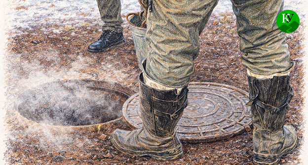 An open hatch. Illustration created by the "Caucasian Knot" using AI in the Copilot program. An open hatch. Illustration created by the "Caucasian Knot" using AI in the Copilot program.