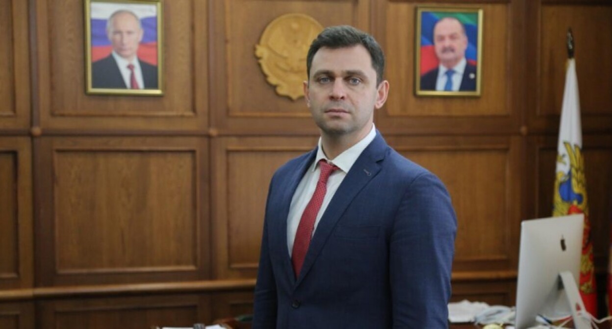 Artur Suleimanov. Photo: Press Service of the Ministry of Construction of Dagestan Artur Suleimanov. Photo: Press Service of the Ministry of Construction of Dagestan