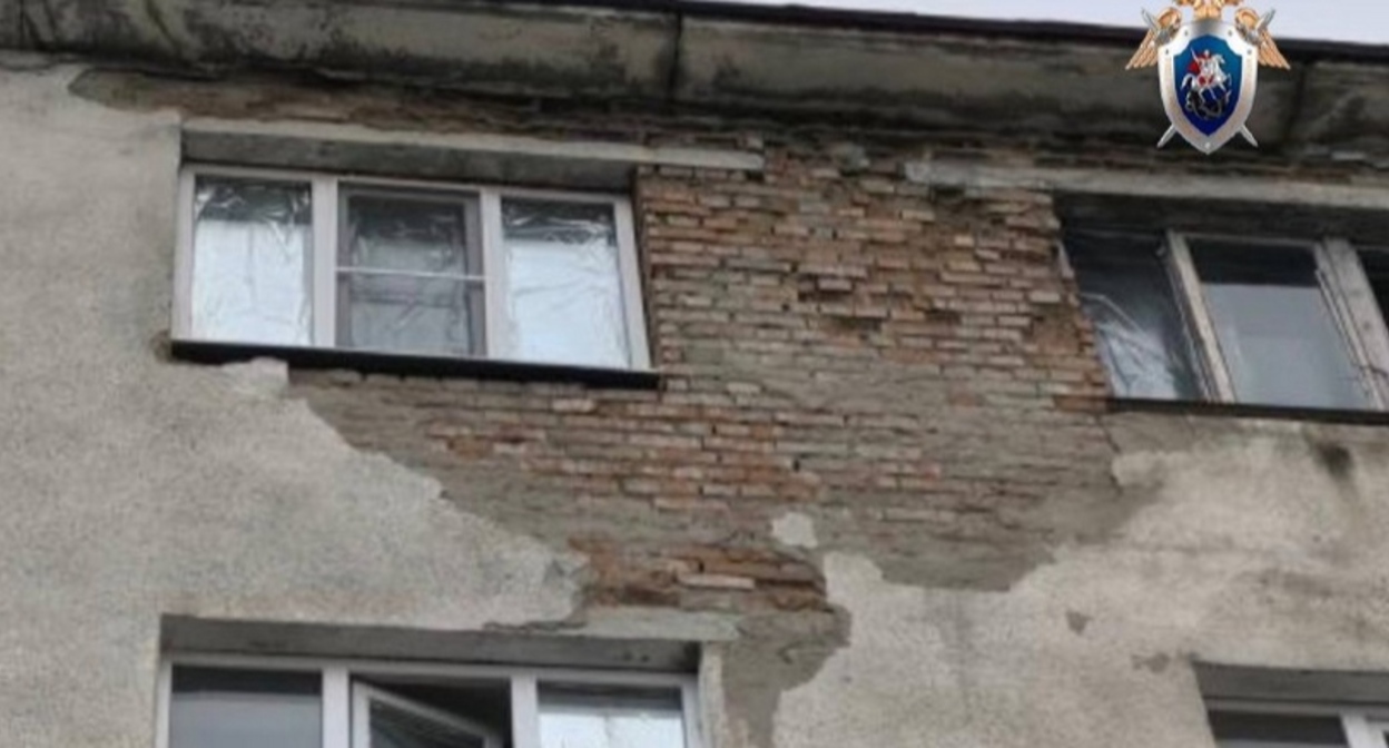 A building on Kabardinskaya Street in Nartkala. Photo: Investigative Committee of the Russian Federation for the Kabardino-Balkarian Republic https://t.me/kbr_sledcom/2739 A building on Kabardinskaya Street in Nartkala. Photo: Investigative Committee of the Russian Federation for the Kabardino-Balkarian Republic https://t.me/kbr_sledcom/2739