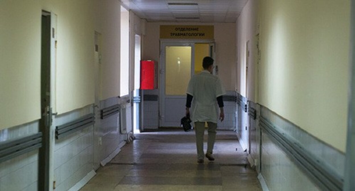 Hospital corridor. Photo by Elena Sineok, Yuga.ru Hospital corridor. Photo by Elena Sineok, Yuga.ru
