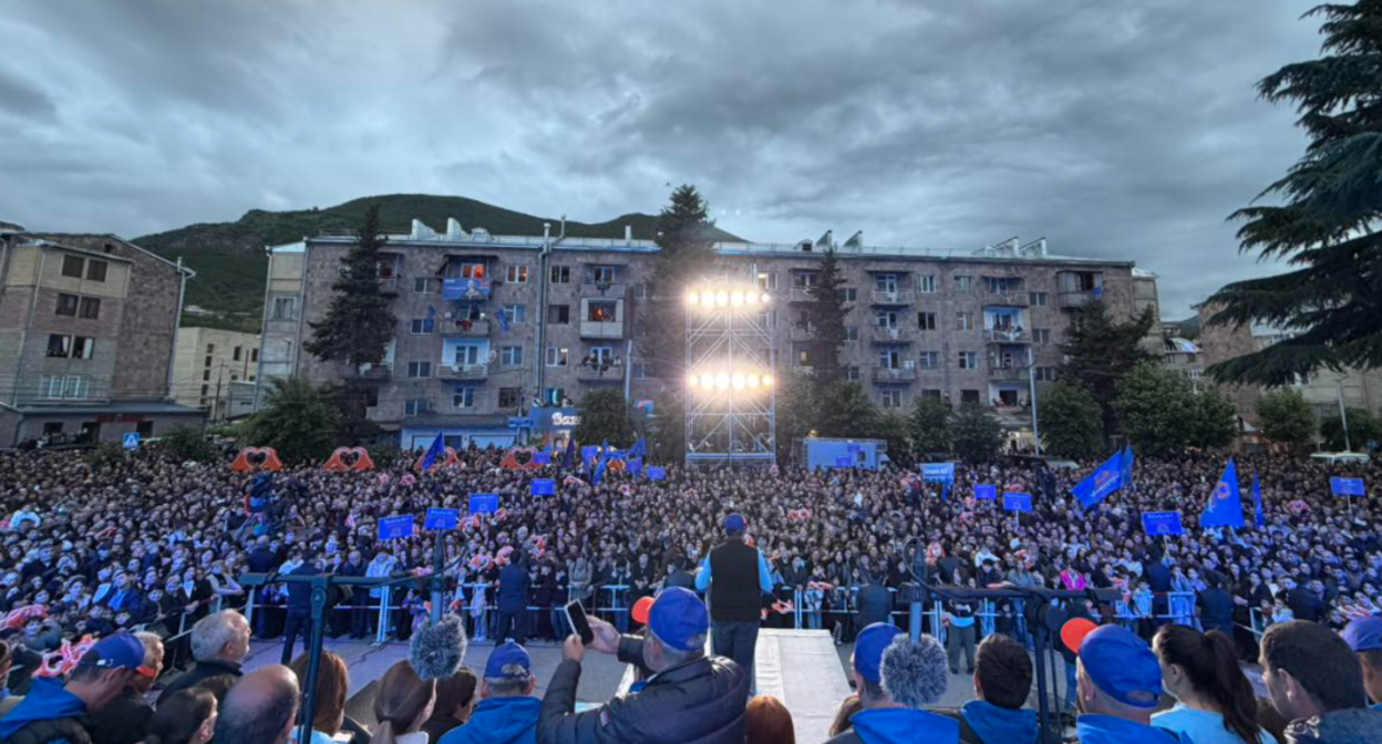 A Civil Contract rally in Ijevan. Screenshot from the party's page, May 30, 2026, https://www.facebook.com/photo?fbid=1420390223458372&set=a.257854629711943 (Meta, the company that owns the social network, is banned in Russia). A Civil Contract rally in Ijevan. Screenshot from the party's page, May 30, 2026, https://www.facebook.com/photo?fbid=1420390223458372&set=a.257854629711943 (Meta, the company that owns the social network, is banned in Russia).
